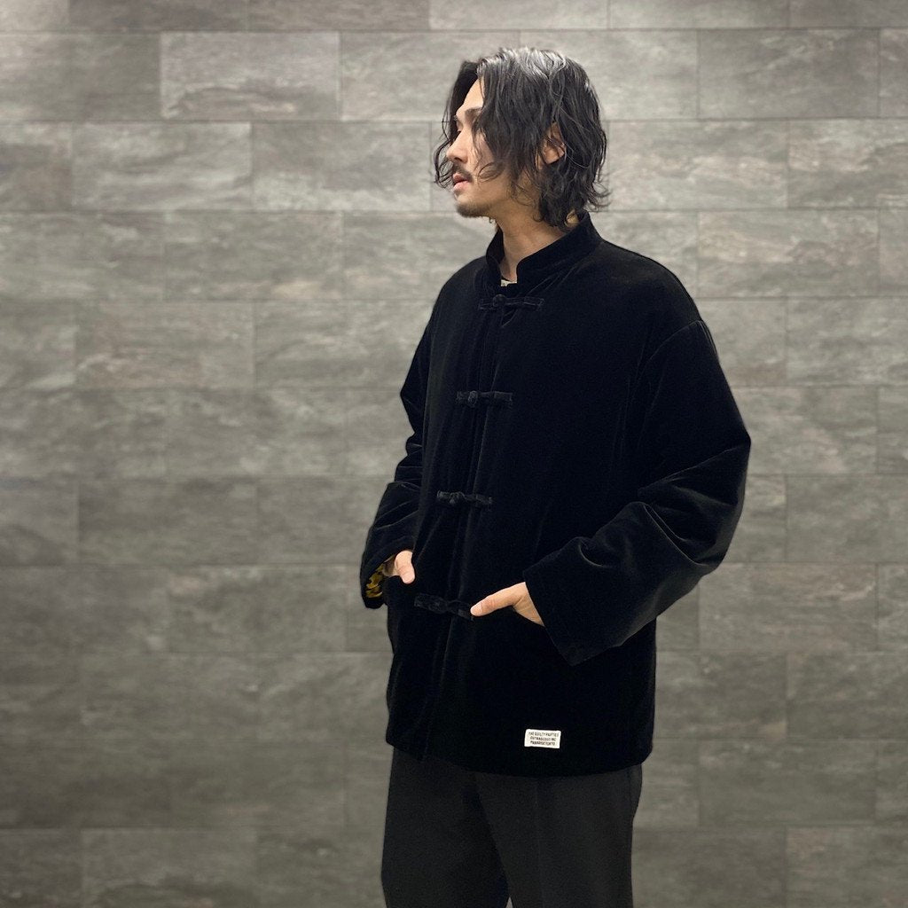 KUNG-FU JACKET #BLACK [23SSE-WMO-BL01]