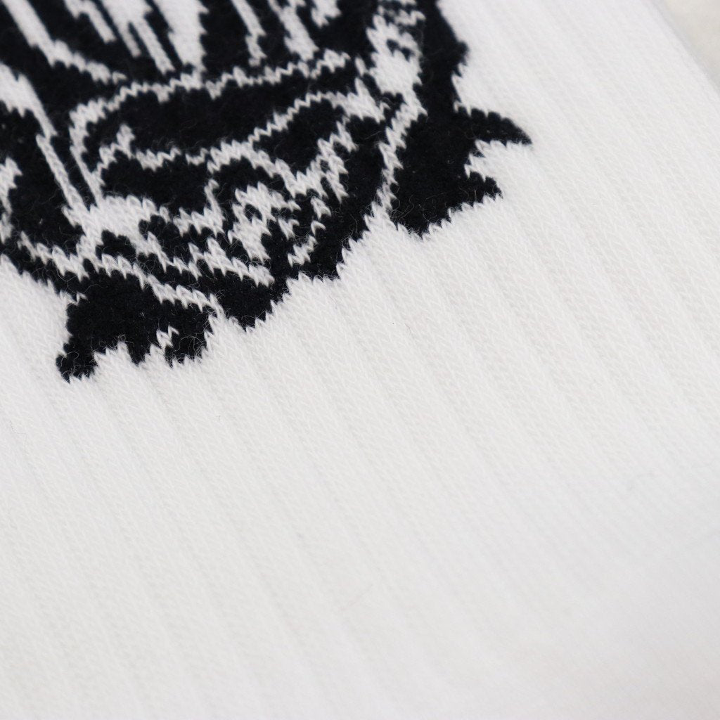 SKATER SOCKS -TYPE 1- #WHITE [23SS-WMA-SO01]