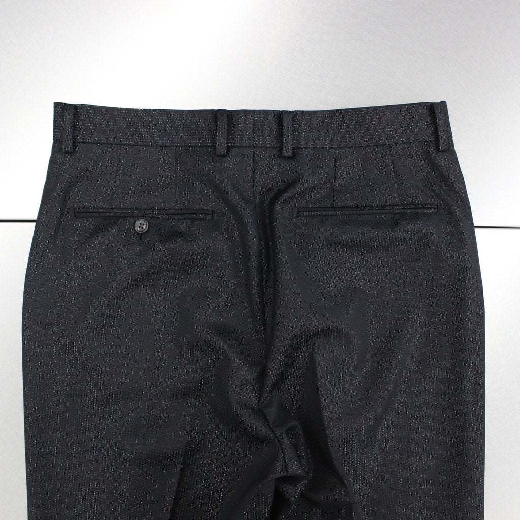PLEATED TROUSERS -TYPE 2- #BLACK [23FWE-WMP-TR05] - cocorozashi
