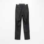 PLEATED TROUSERS -TYPE 2- #BLACK [23FWE-WMP-TR04]