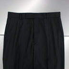 PLEATED TROUSERS -TYPE 2- #BLACK [23FWE-WMP-TR04]
