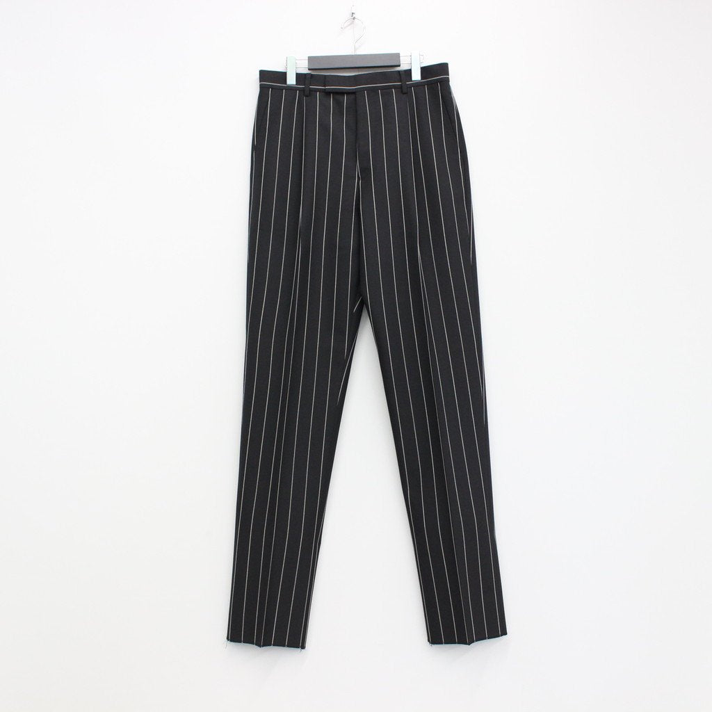 PLEATED TROUSERS -TYPE 2- #BLACK [23FWE-WMP-TR03]