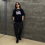 PLEATED TROUSERS -TYPE 2- #BLACK [23FWE-WMP-TR03]