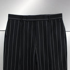 PLEATED TROUSERS -TYPE 2- #BLACK [23FWE-WMP-TR03]