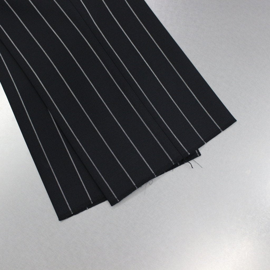 PLEATED TROUSERS -TYPE 2- #BLACK [23FWE-WMP-TR03]