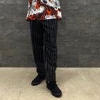 PLEATED TROUSERS -TYPE 2- #BLACK [23FWE-WMP-TR03]