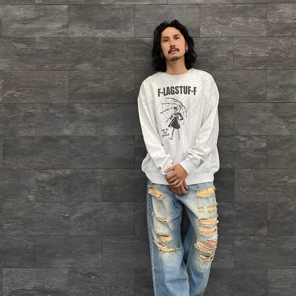 JW 衛衣#灰色 [23AW-FS-42/FS1298]