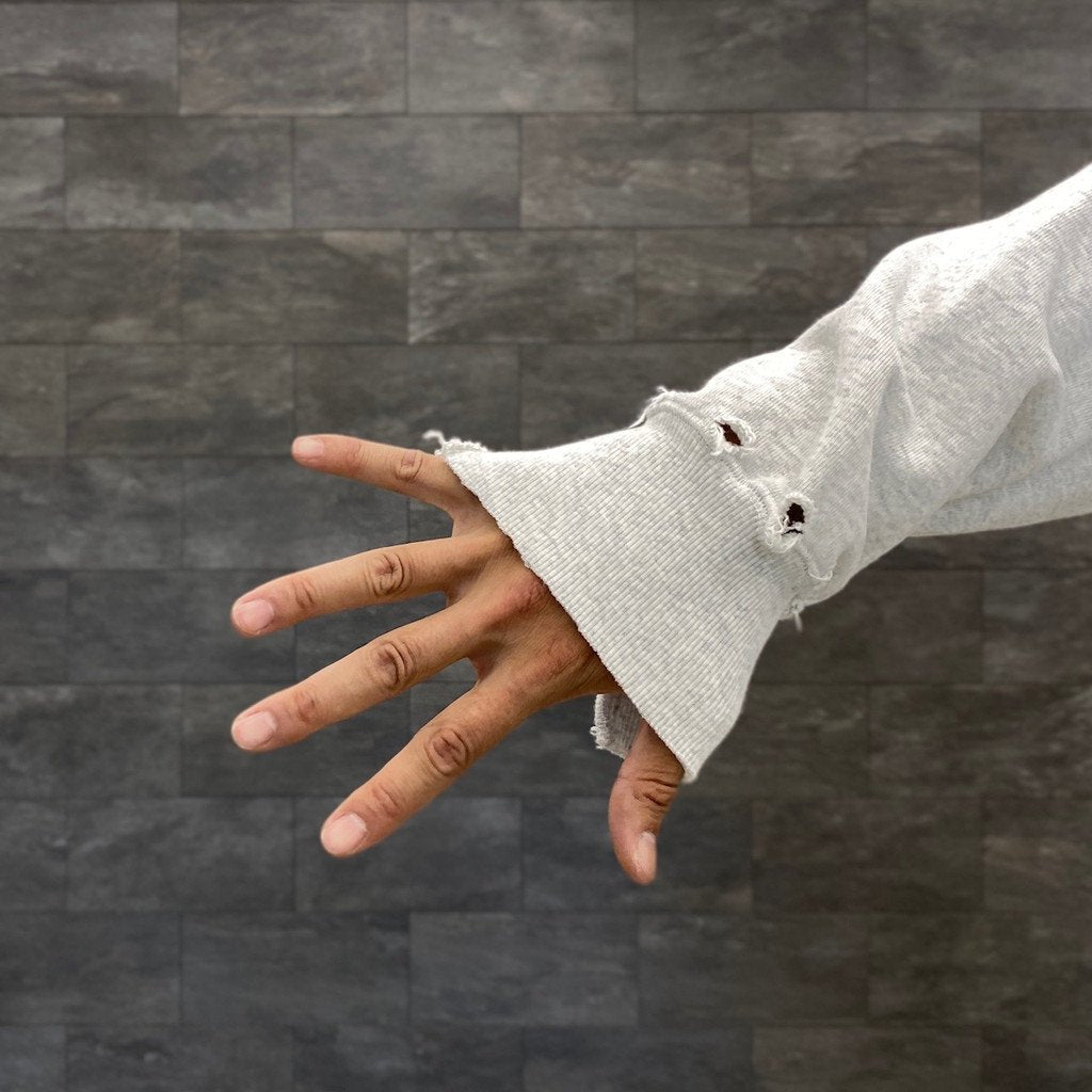 BORO 衛衣#灰色 [23AW-FS-41/]