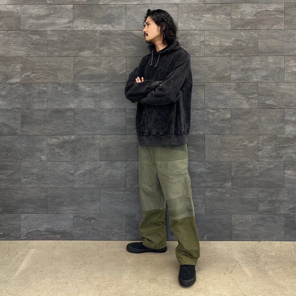 BORO 連帽衫 #黑色 [23AW-FS-34/]