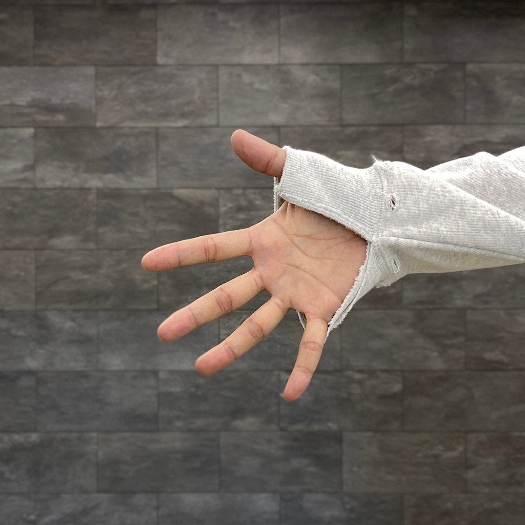 BORO 連帽衫 #灰色 [23AW-FS-34/]