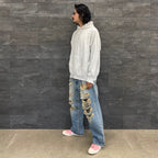 BORO 連帽衫 #灰色 [23AW-FS-34/]