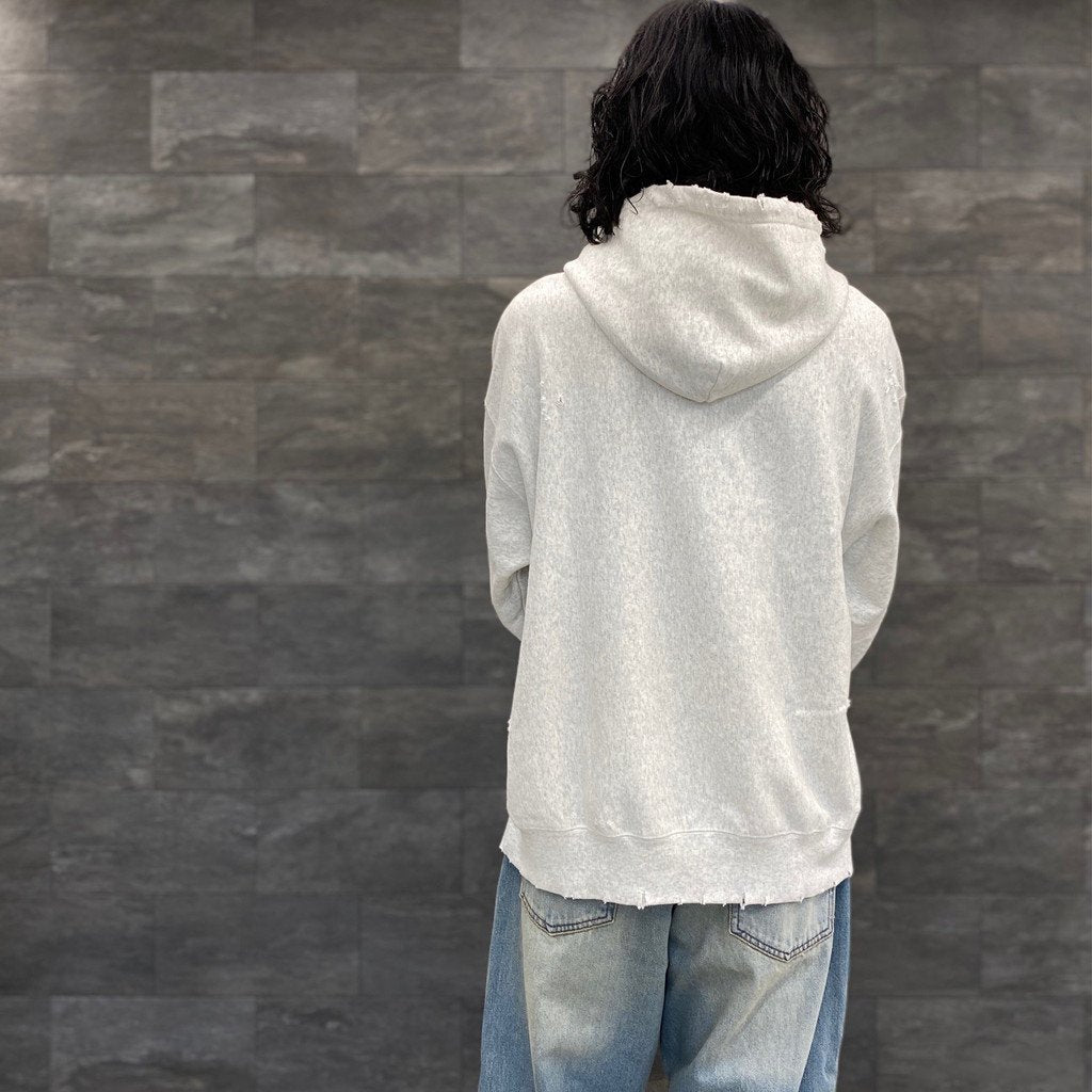 BORO 連帽衫 #灰色 [23AW-FS-34/]