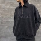 OBSCENE HZ SWEAT #BLACK [23AW-FS-38/FS1293]