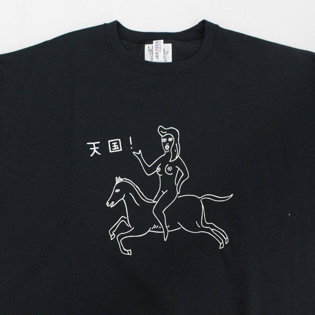 CREW NECK SWEAT SHIRT -TYPE 1- #BLACK [23FWE-WMC-SS01]