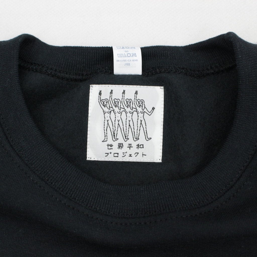 CREW NECK SWEAT SHIRT -TYPE 1- #BLACK [23FWE-WMC-SS01]