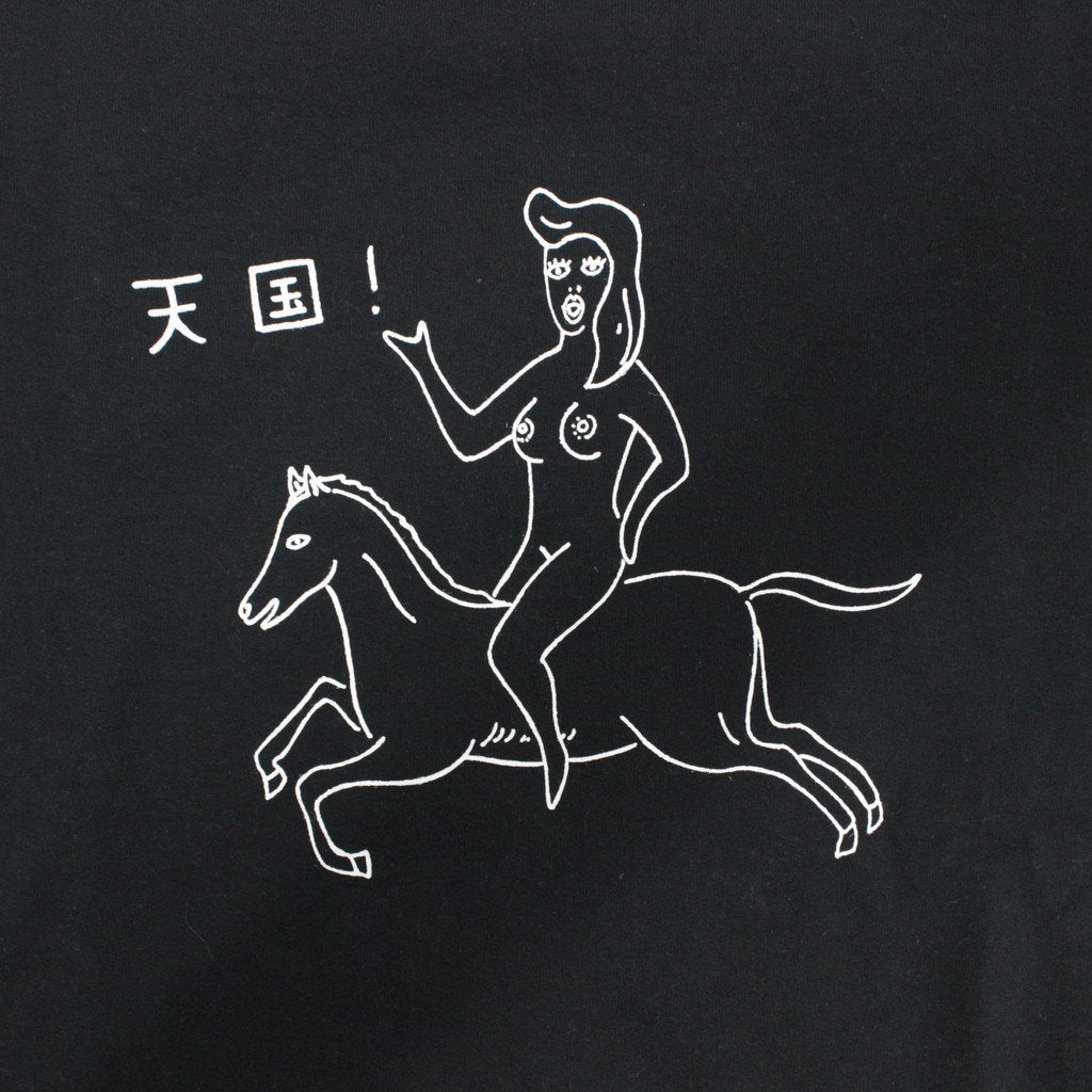 CREW NECK SWEAT SHIRT -TYPE 1- #BLACK [23FWE-WMC-SS01]