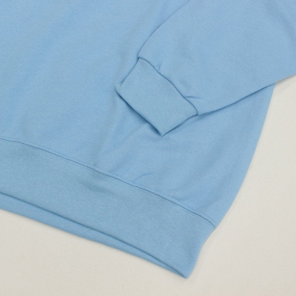CREW NECK SWEAT SHIRT -TYPE 1- #BLUE [23FWE-WMC-SS01]