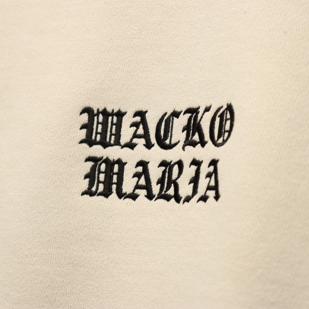 WASHED MIDDLE WEIGHT CREW NECK SWEAT SHIRT #IVORY [26SSE-WMC-SS03]