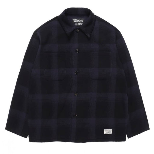 FLEECE SHIRT ( TYPE-1 ) #NAVY [24FW-WMO-BL24]