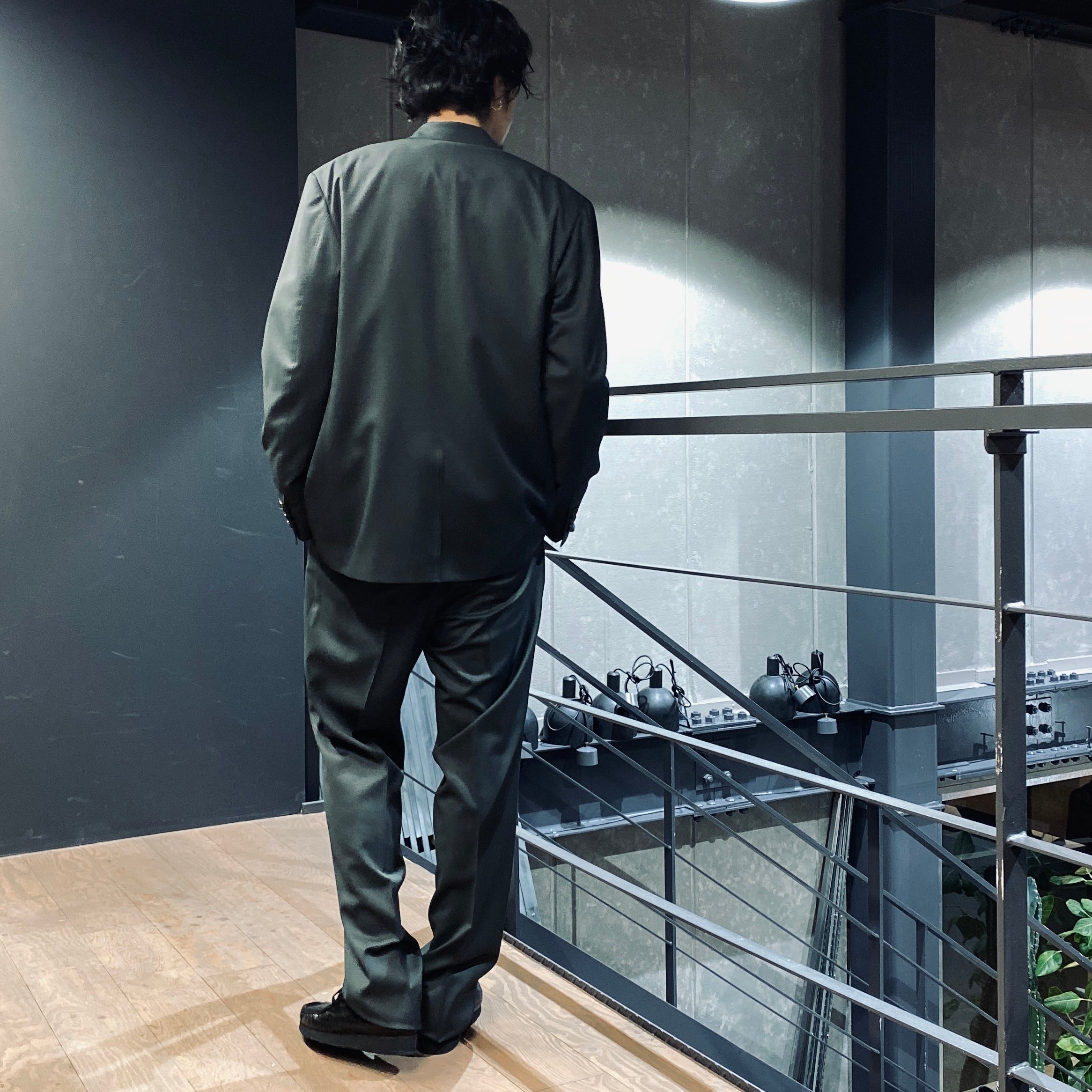 SINGLE BREASTED JACKET -TYPE 4- #D-KHAKI [23FW-WMO-SU04]