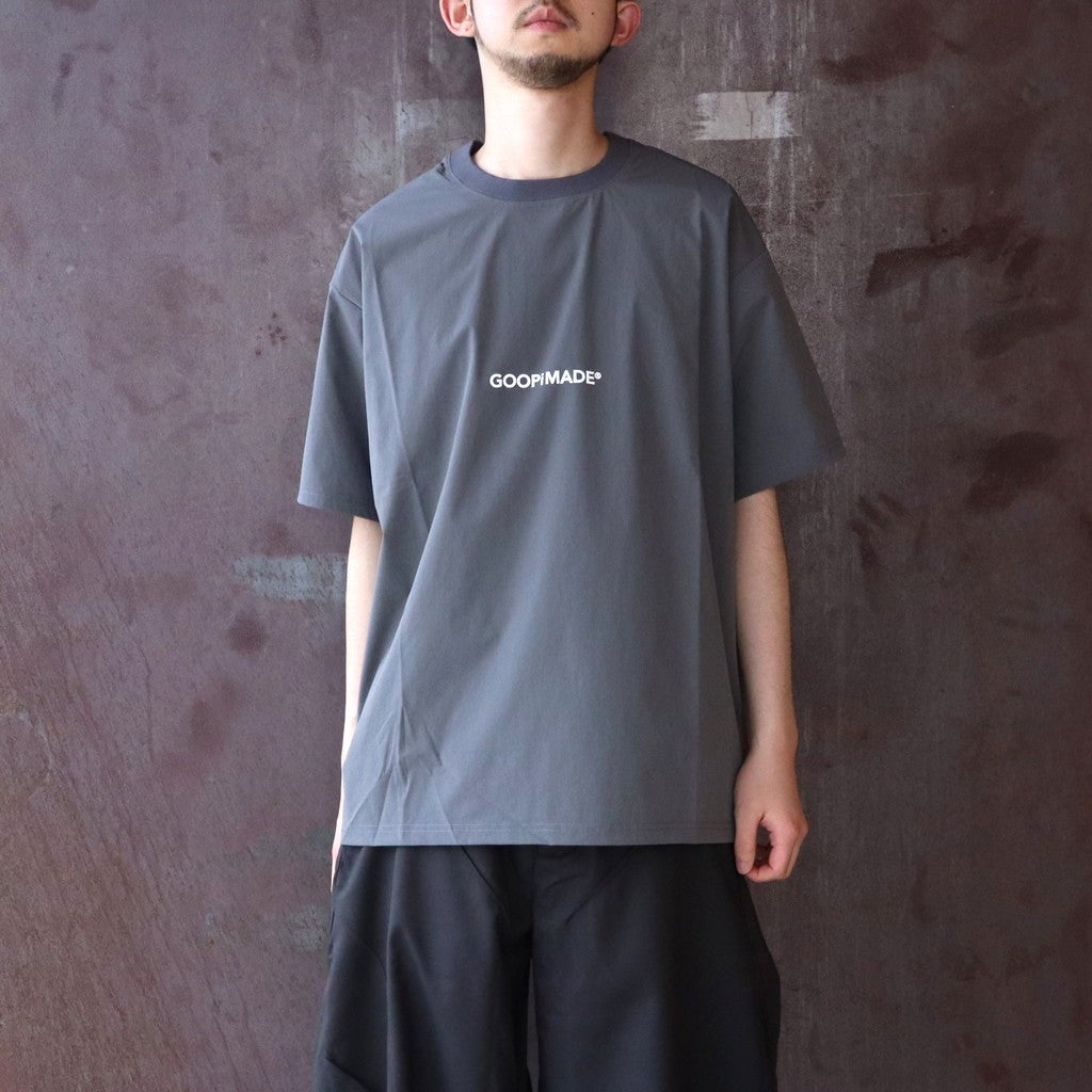 「DE-G」 It’s GOOPiMADE Logo Tee #Gray [GOOPI-26SS-APR-02]