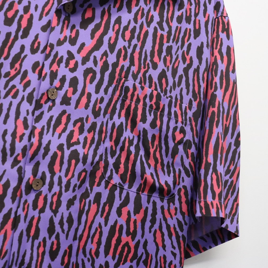 HAWAIIAN SHIRT S/S ( TYPE-4 ) #PURPLE [26SS-WMS-HI06]
