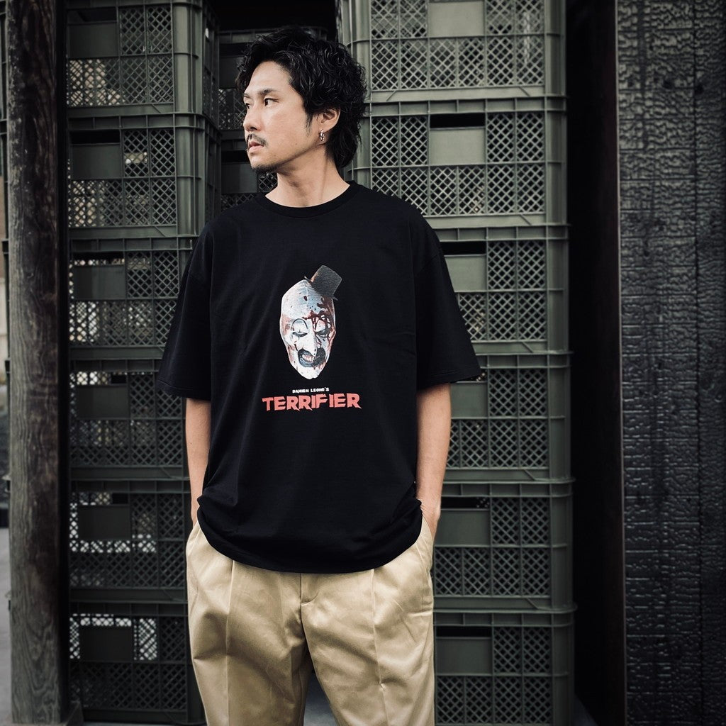 新品✨ワコマリア/ テリファー WASHED HEAVY WEIGHT Tシャツ TERRIFIER / WASHED HEAVY WEIGHT T-SHIRT (TYPE-3)【WHITE