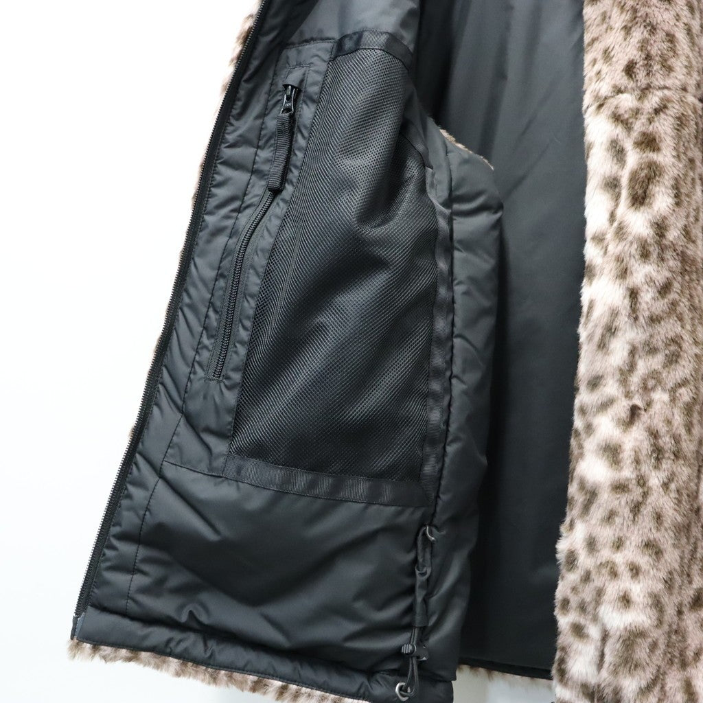 WILD THINGS | LEOPARD FUR HAPPY VEST ( TYPE-2 ) #L-PINK [26FW-WMO-WT06]
