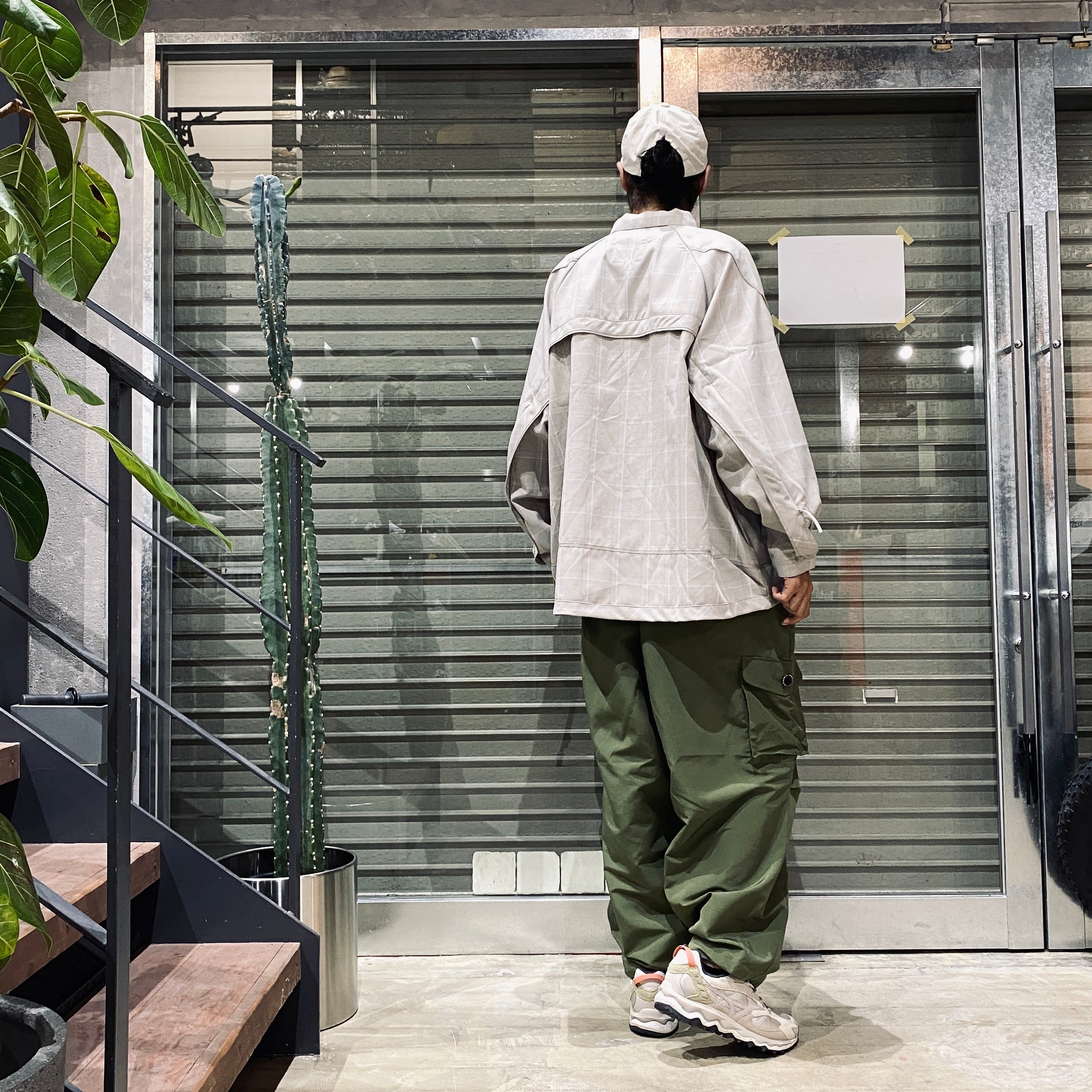 T-65 BALLOON CARGO PANTS #OLIVE [FW23-B04]