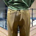 PLEATED TROUSERS #BEIGE [24FWE-WMP-TR01]