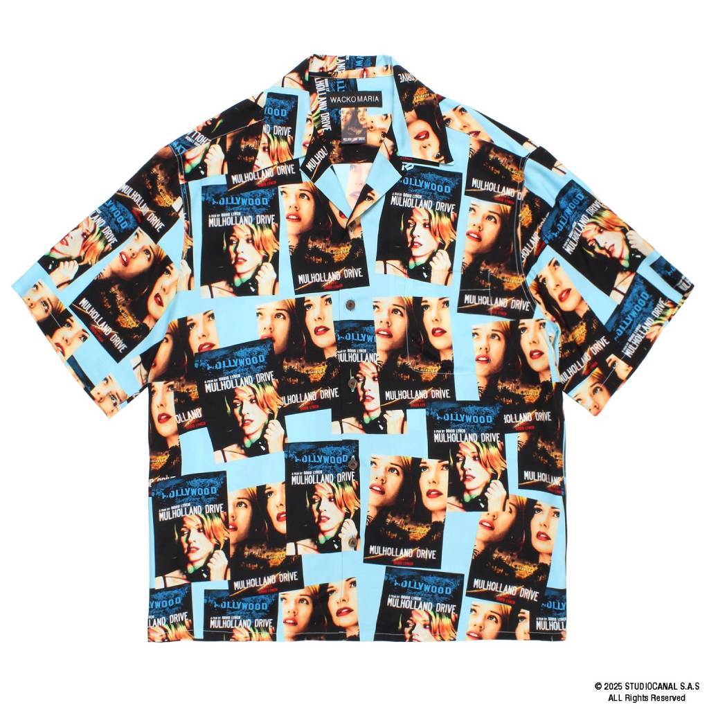 MULHOLLAND DRIVE | S/S HAWAIIAN SHIRT ( TYPE-1 ) #BLUE [MD-WM-HI01]