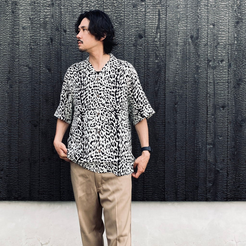HAWAIIAN SHIRT S/S ( TYPE-3 ) #IVORY [26SS-WMS-HI05] - cocorozashi