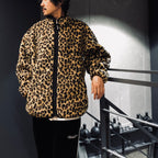 REVERSIBLE LEOPARD BOA JACKET #BEIGE [23FW-WMO-OD06]