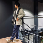 MIDDLE WEIGHT SWEAT PANTS #NAVY [23SS-WMC-SP02]