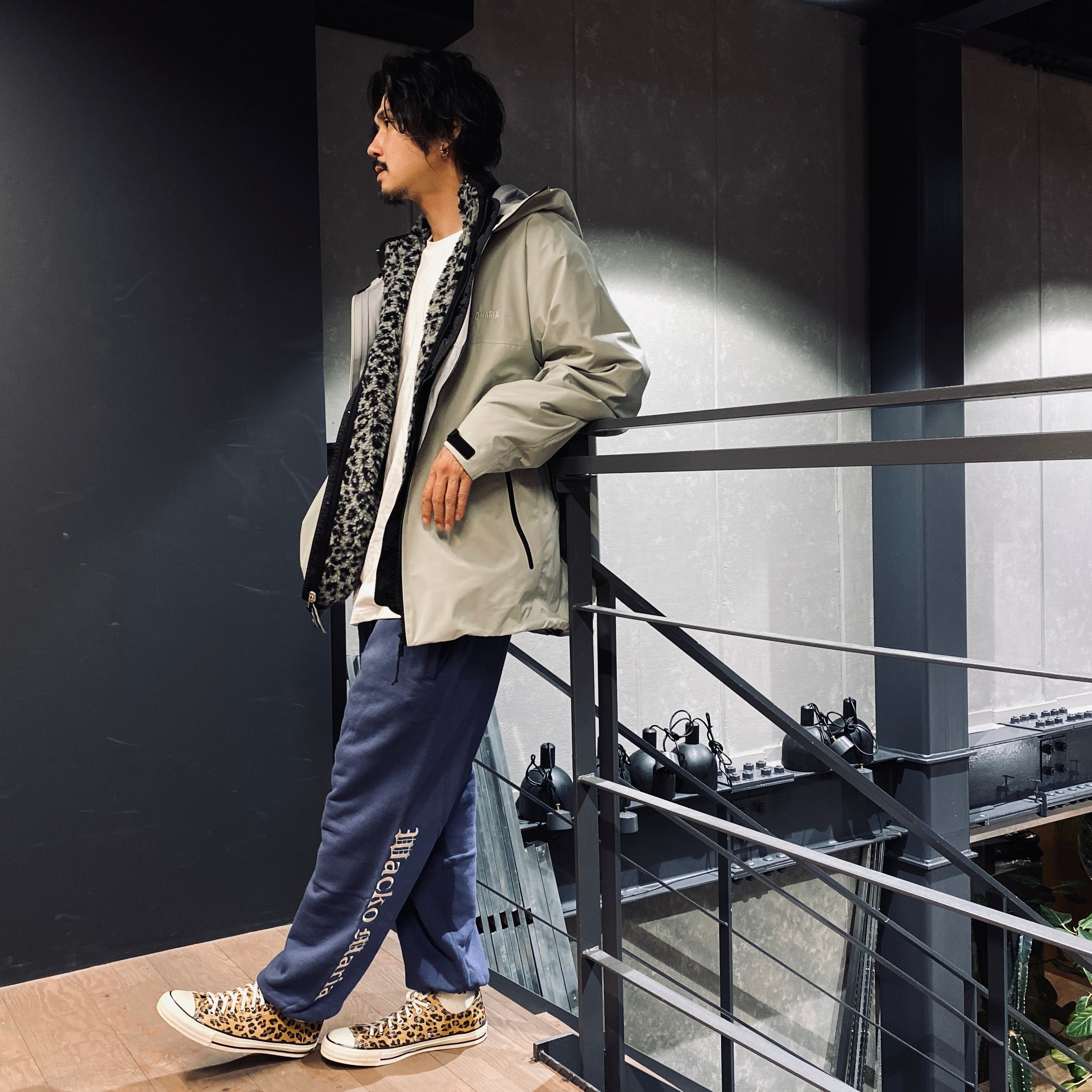 MIDDLE WEIGHT SWEAT PANTS #NAVY [23SS-WMC-SP02]