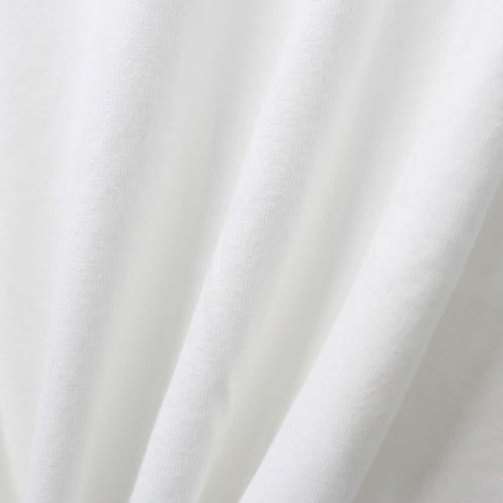 HEALTHKNIT | HENRY NECK LONG SLEEVE T-SHIRT #WHITE [26FW-WMT-HK01]