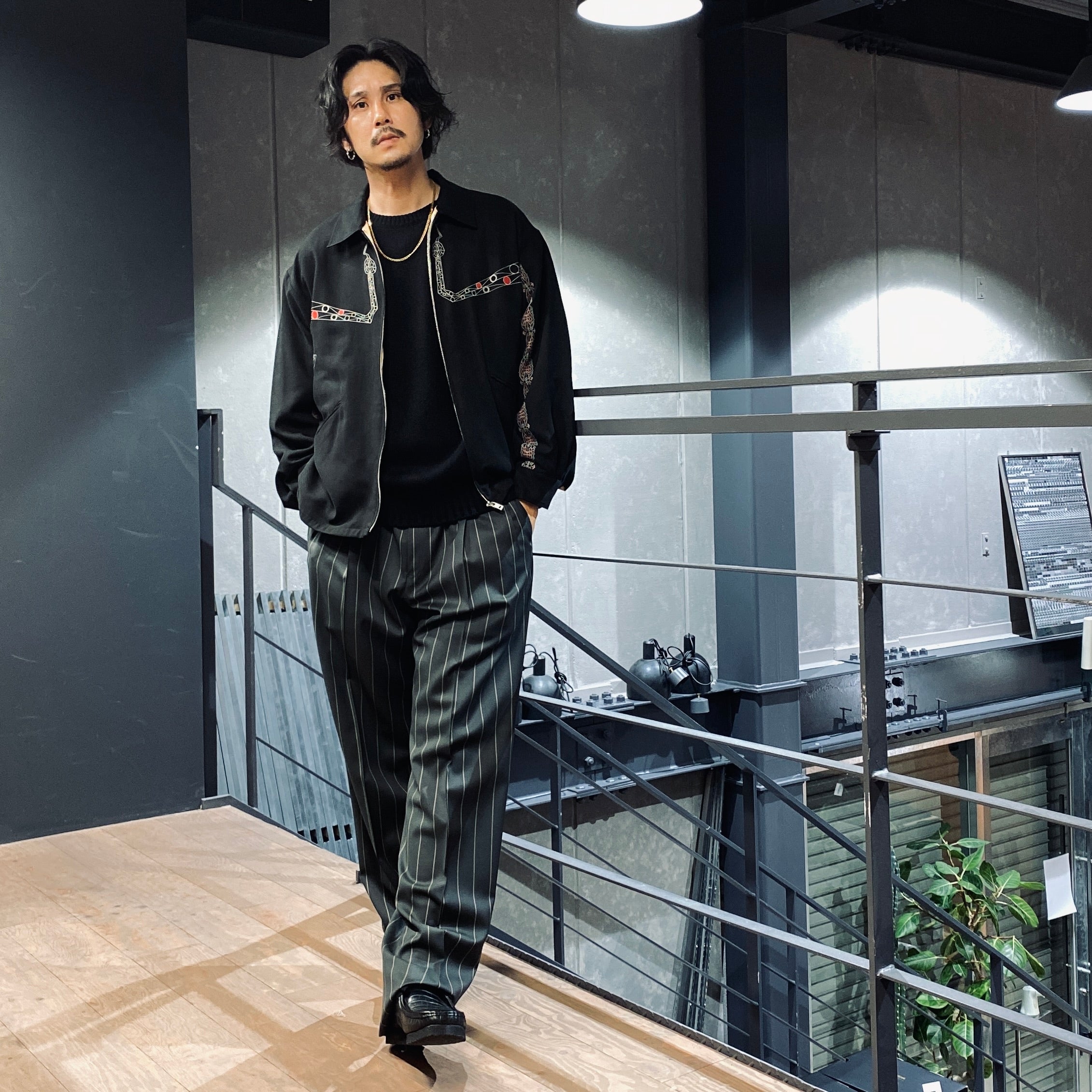 WOLF'S HEAD | 50'S JACKET #BLACK [WOLFSHEAD-WM-JK01]