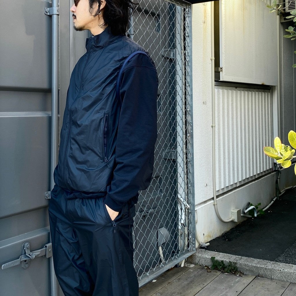 TECH REVERSIBLE WIND SHIELD VEST #NAVY [BJ-23024]