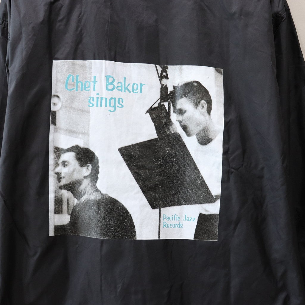 CHET BAKER | COACH JACKET (TYPE-1) #BLACK [CHETBAKER-WM-BL01]