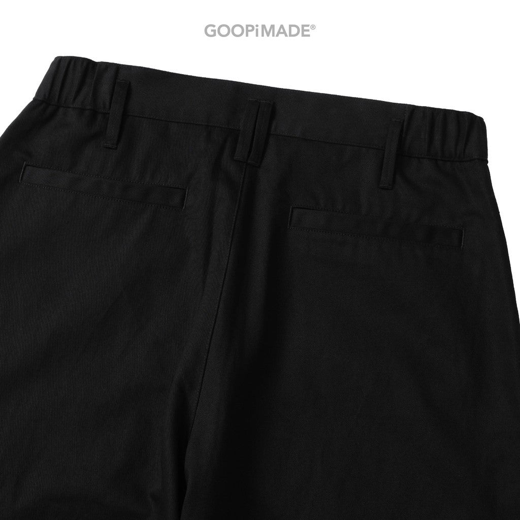 P1-S Black Pants-Standard #Black [GOOPI-26SS-JUL-02]