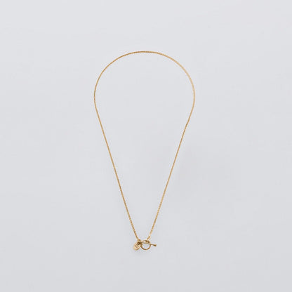 Mirrorball Link Necklace 60cm #GOLD [XON005AG]