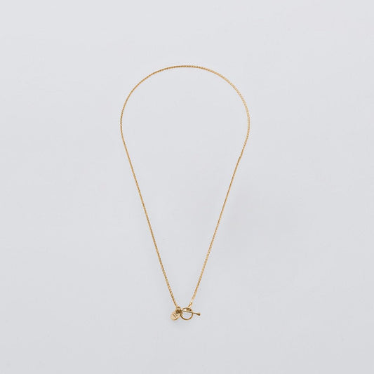 Mirrorball Link Necklace 60cm #GOLD [XON005AG]