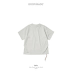 SND1 - Basic Pocket Tee (Ver. Sharp) #Cream [GOOPI-26SS-APR-01]