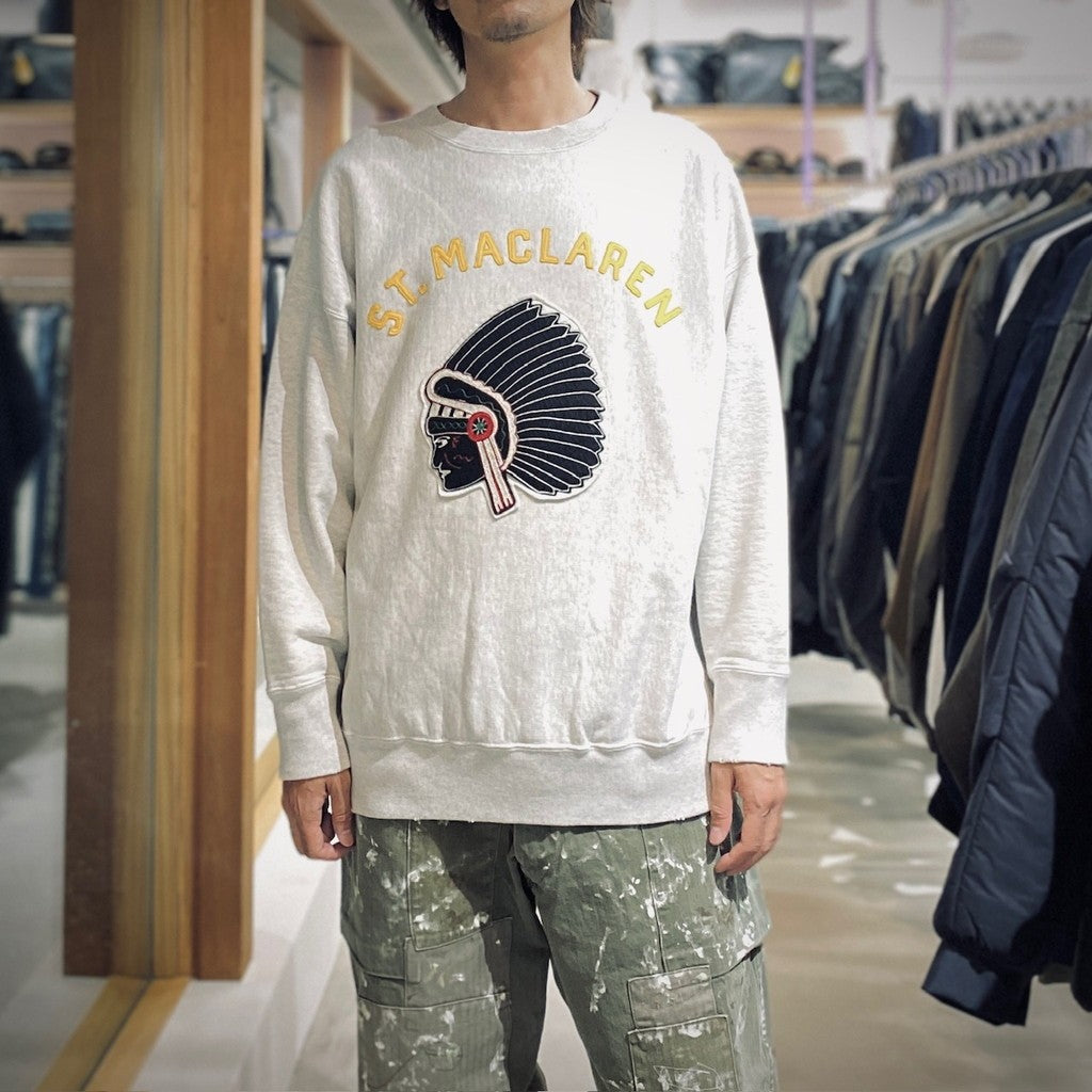 聖麥克拉倫大學衛衣 AGED #AGED OATMEAL [BW252-MUS]