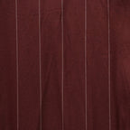 STRIPED OPEN COLLAR SHIRT L/S (TYPE-2) #BURGUNDY [24FW-WMS-OC06]