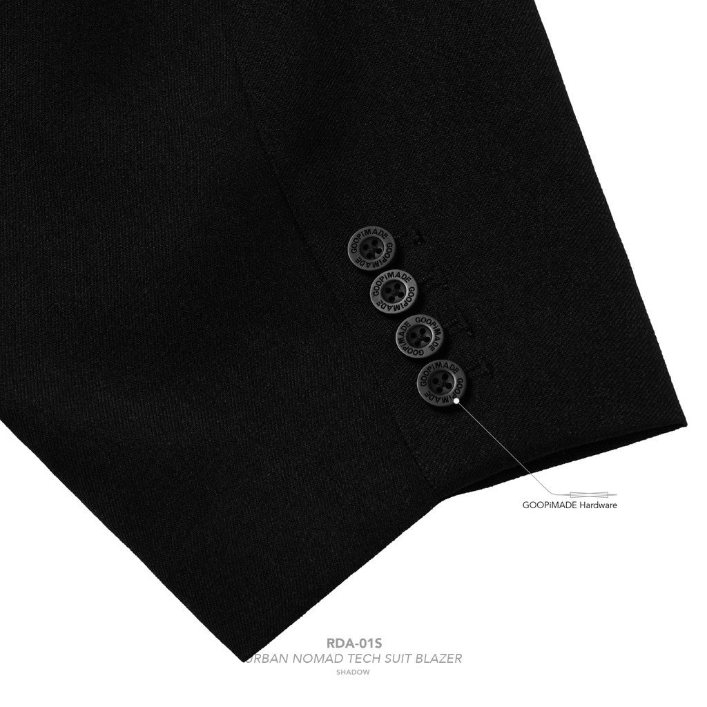 「RDA-01S」 - 都市遊牧科技西裝外套 #SHADOW [GOOPI-25SS-FEB-01]