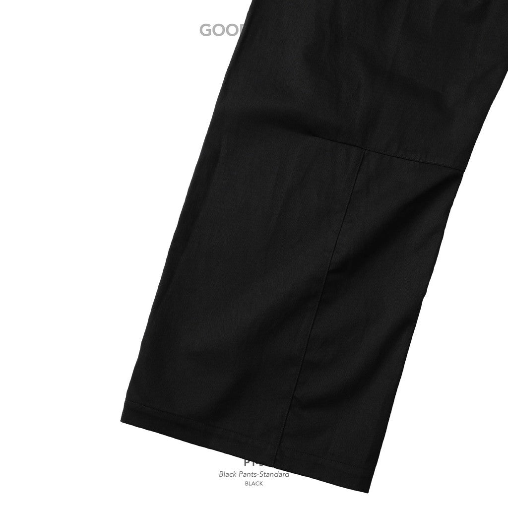 P1-S Black Pants-Standard #Black [GOOPI-26SS-JUL-02]