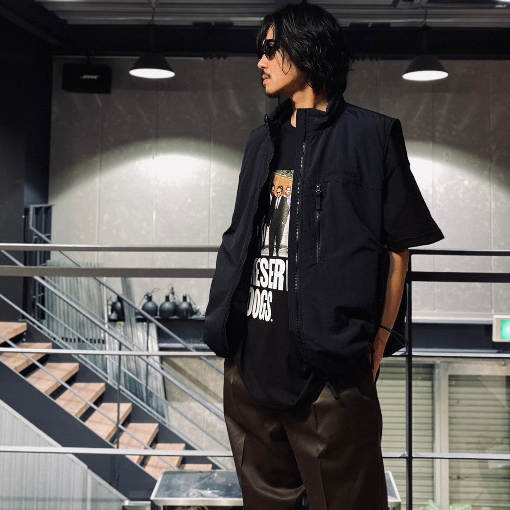 PADDING VEST #BLACK [23FW-WMO-OD05] - cocorozashi 三重県四日市市の