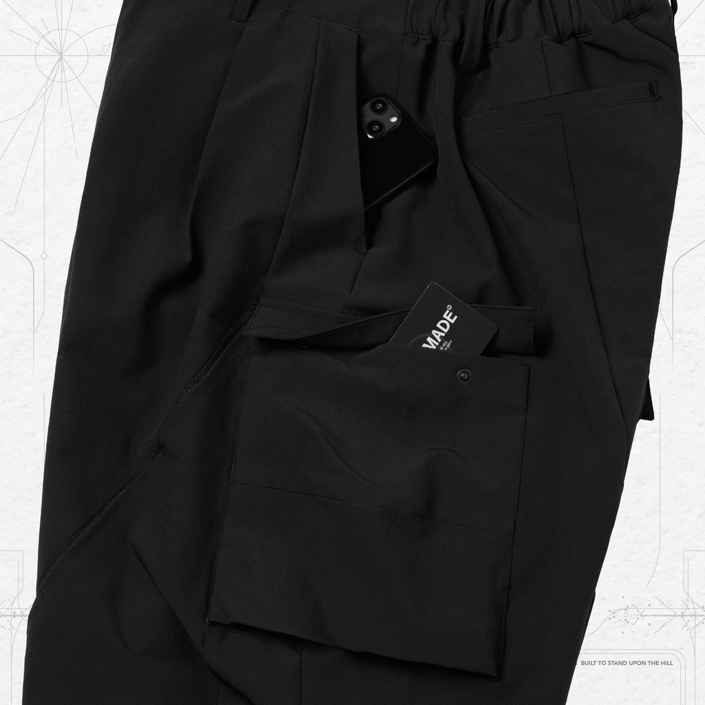 P-7S 「WindShear」 Utility Tapered Pants #SHADOW [GOOPI-24SS-JUN-01]