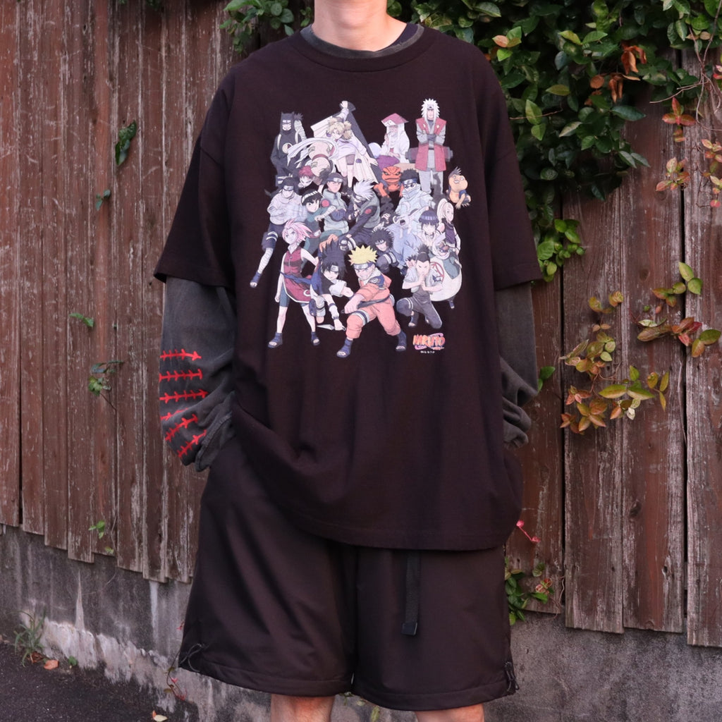 NARUTO | "ALL" S/S TEE #BLACK [25SS-FSxNARUTO-04 / FS1696]